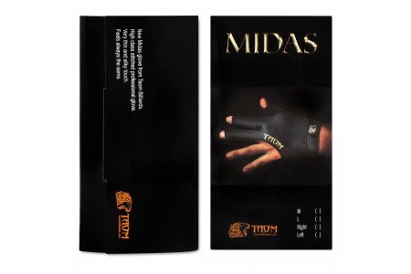 ПЕРЧАТКА TAOM MIDAS BILLIARD GLOVE ЧЕРНАЯ ЛЕВАЯ M